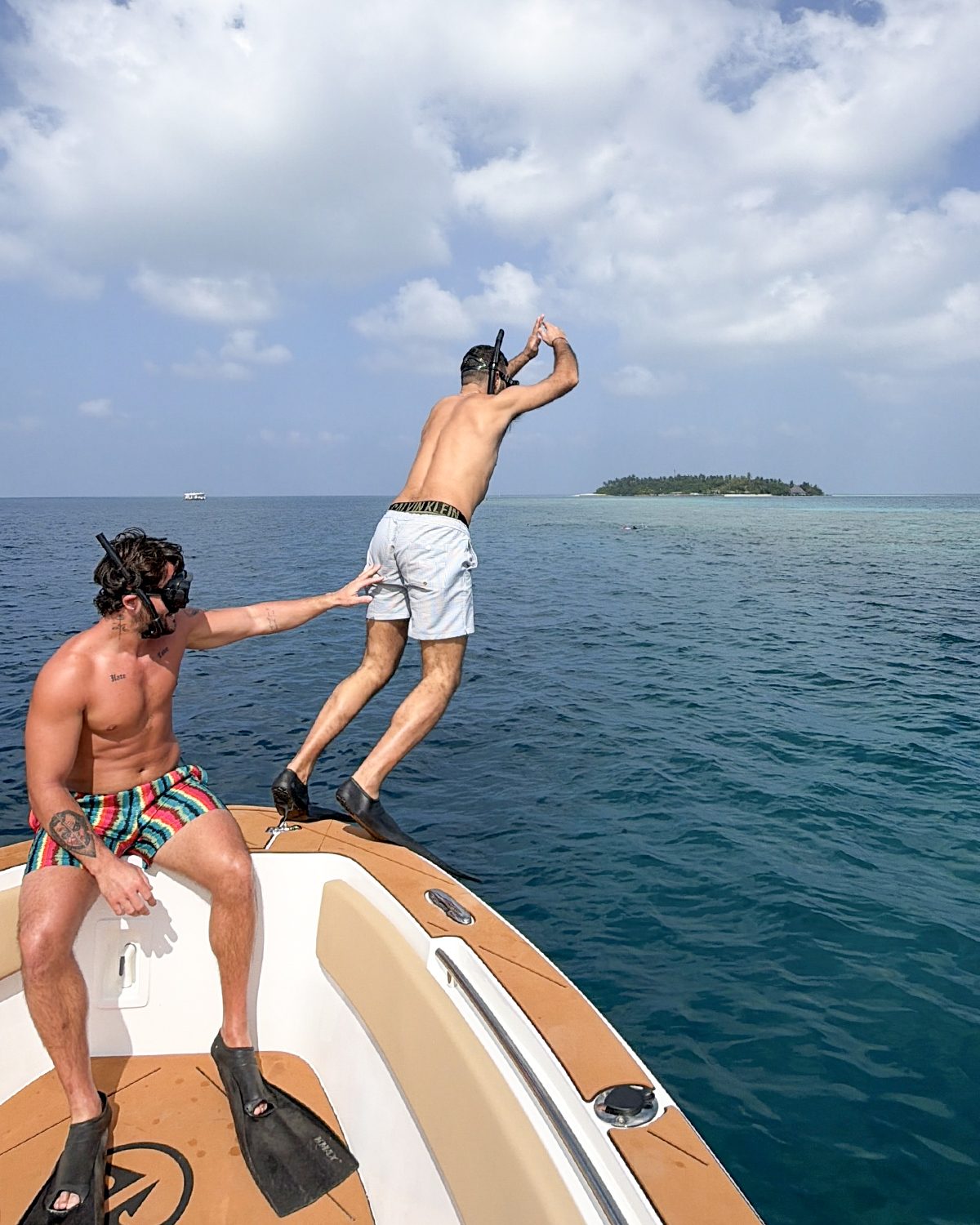 Shared speedboat